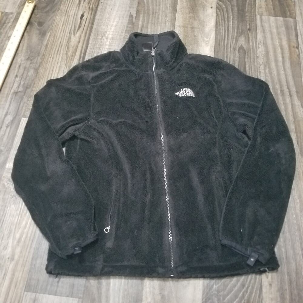 The North Face Jacket Women's Medium Black Fleece Fuzzy Full Zip